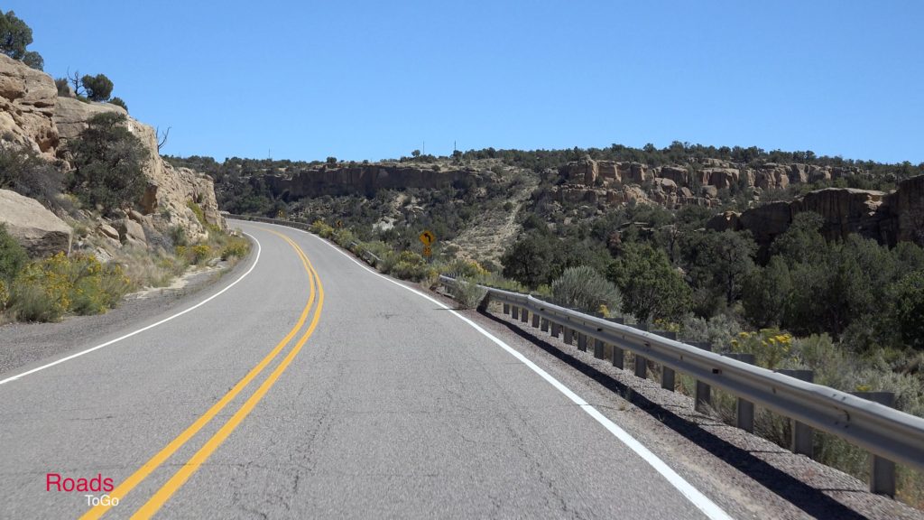 RoadsToGo Best Driving Roads - New Mexico - US Highway 64 - Navajo Lake Triangle