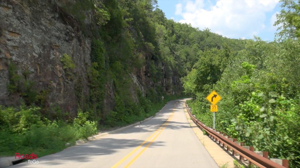 RoadsToGo Best Driving Roads and Motorcycle Roads - Arkansas State Highway 215 - Mulberry River Scenic Byway