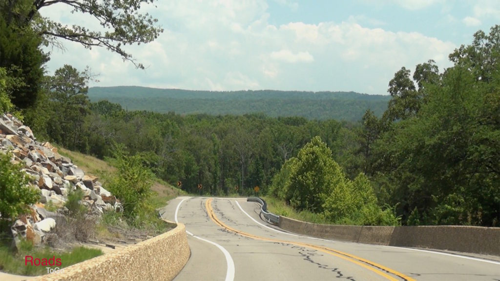 RoadsToGo Best Driving Roads and Motorcycle Roads - Arkansas State Highway 309 - Mount Magazine