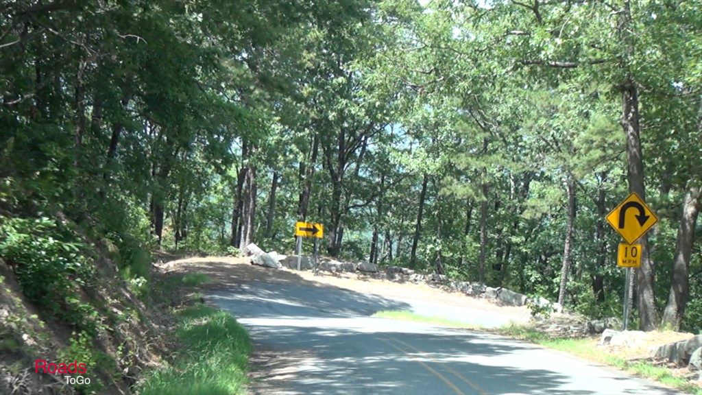 RoadsToGo Best Driving Roads and Motorcycle Roads - Arkansas State Highway 155 - Mount Nebo