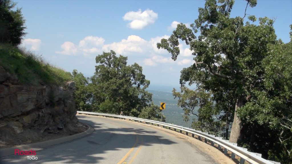 RoadsToGo Best Driving Roads and Motorcycle Roads - Arkansas State Highway 155 - Mount Nebo