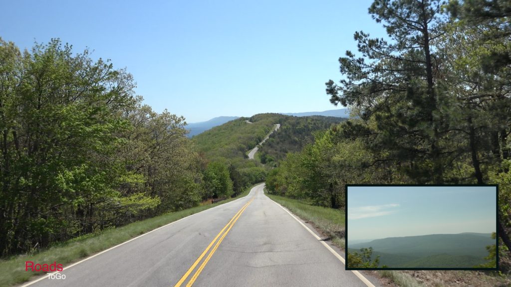 RoadsToGo Best Driving Roads and Motorcycle Roads - Talimena Scenic Byway - Oklahoma State Highway 1 and Arkansas State Highway 88